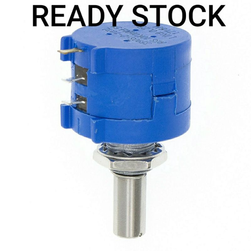 POTENSIOMETER POTENSIO 3590S 3590 MULTITURN POTENTIOMETER 2K 5K 10K 20K 50K 100K 10X 10 PUTARAN