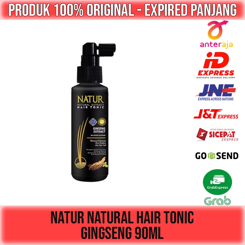 NATUR HAIR TONIC GINGSENG 90ml