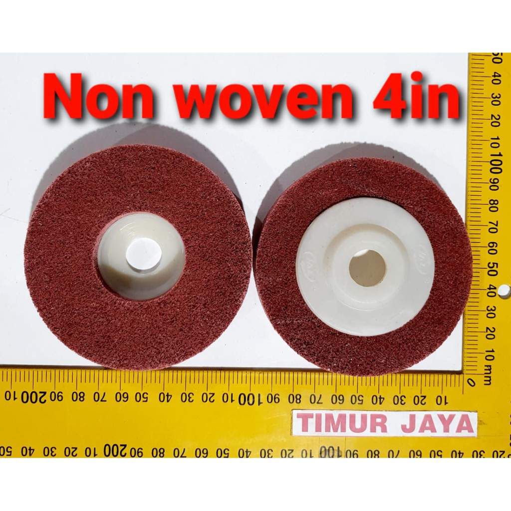 Non Woven Pad 4 inch / Mata Gurinda Poles Non Woven / Poliac / Poleax