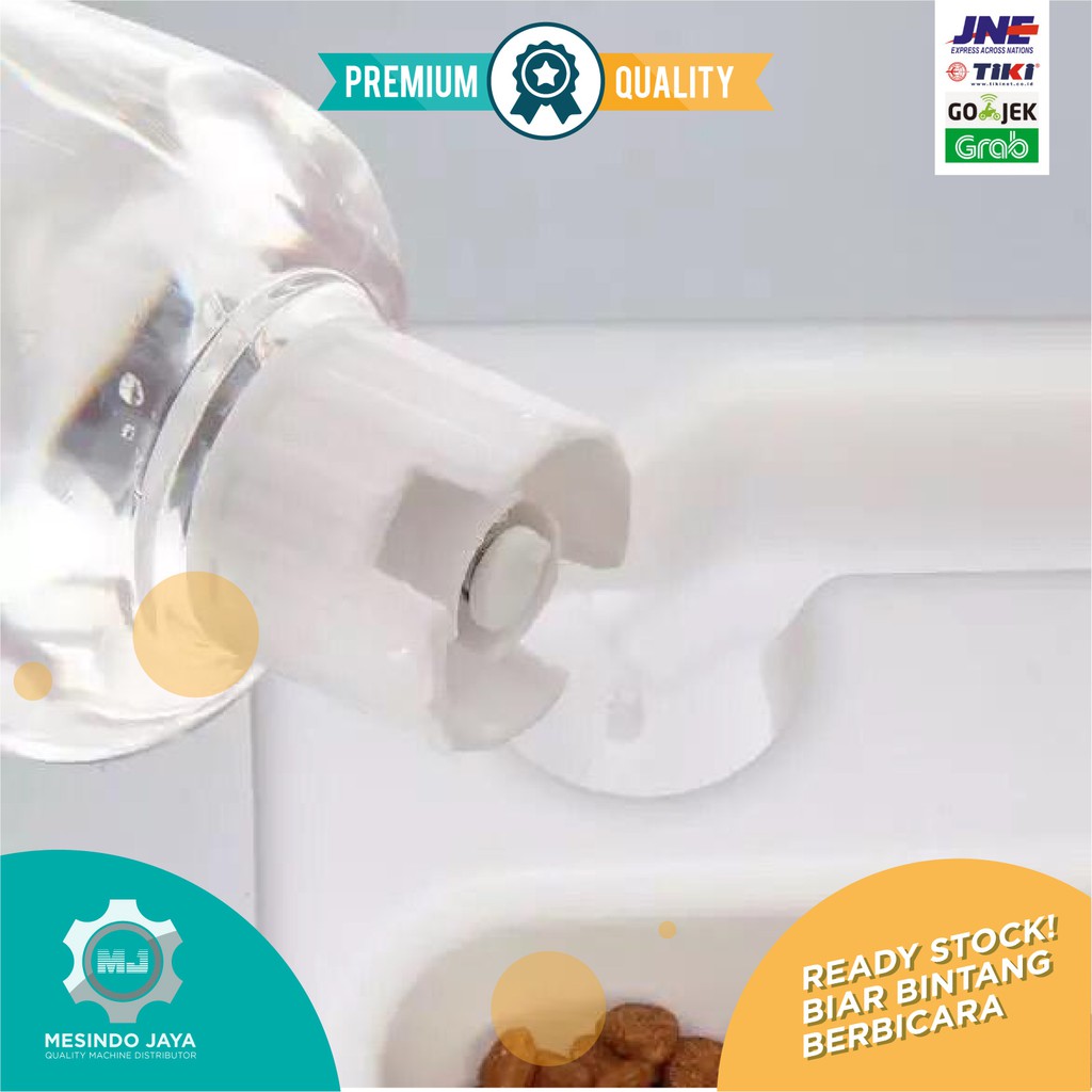 Tempat Makan Minum Anjing Kucing Multifungsi Pet Bowl 2 in 1 / Pet Bowl Dispenser 2in1 Multifunction