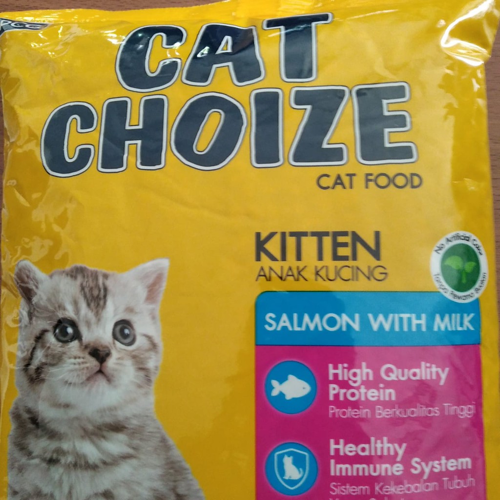 CAT CHOIZE KITTEN 1KG - Makanan ANAK KUCING Freshpack