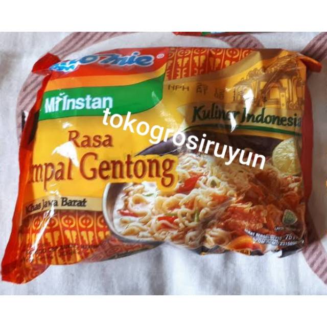 

Indomie rasa empal gentong kuah indomi kuah empal gentong mie instan tokogrosiruyun