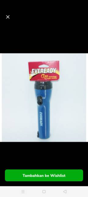 Senter LED Baterai EVEREADY Size D