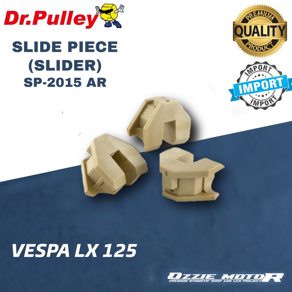 SLIDE PIECE/SLIDER DR PULLEY SP-2015 AR VESPA LX 125