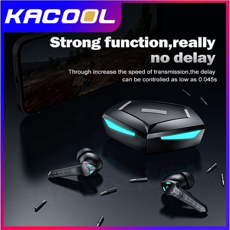 Headset Bluetooth PC Gaming TWS P36 No Delay Gamer Earphone Full Bass Stereo Handsfree Latensi Rendah Dengan Mikrofon