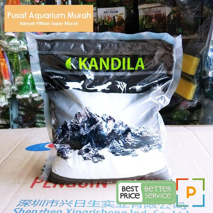 Premium Kandila Pasir Kinetik Pasir Putih Halus Air Terjun Aquascape