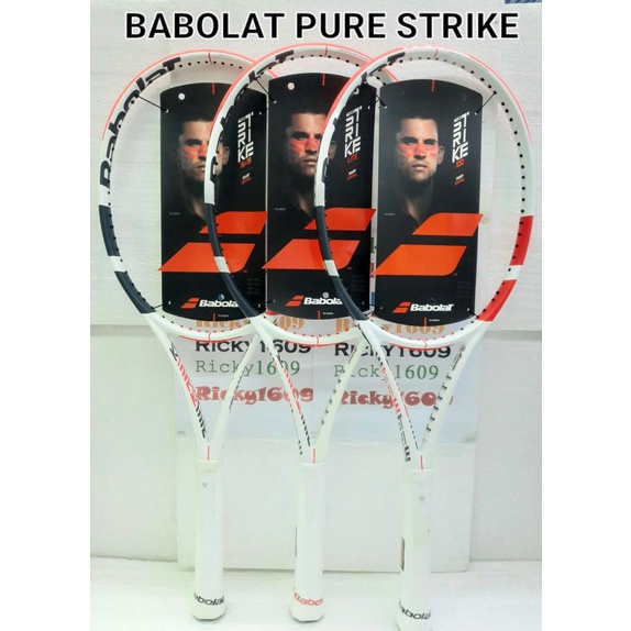 RAKET TENIS BABOLAT PURE STRIKE 100 - BABOLAT PURE STRIKE 16X19 - BABOLAT PURE STRIKE LITE (NEW COLO