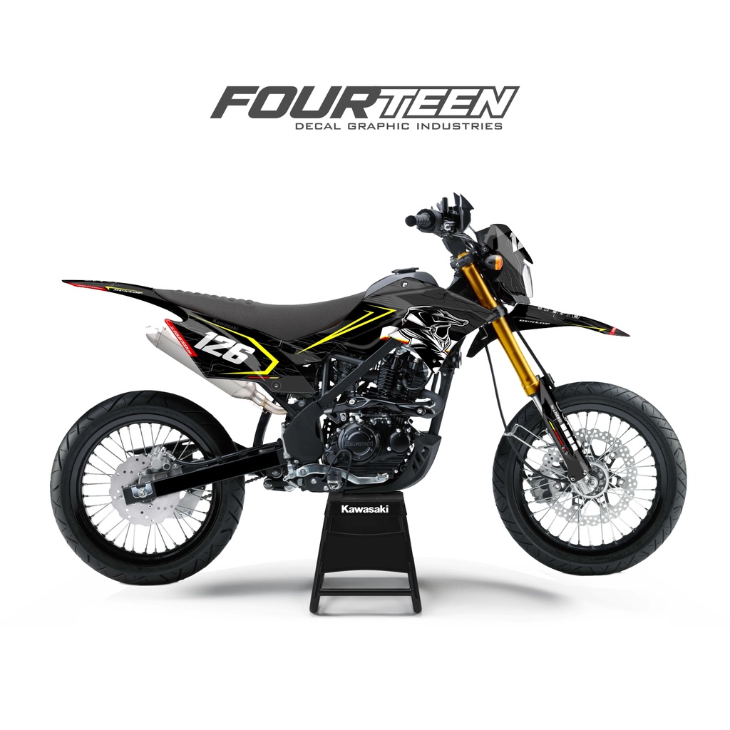 DECAL DTRACKER 150 - stiker dekal dtracker full body custom DTX-05