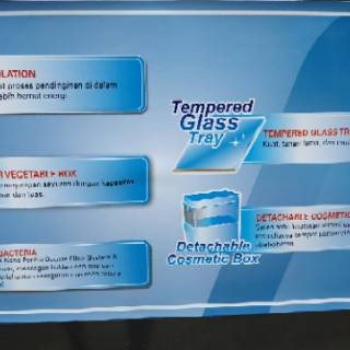 Kulkas 2 pintu Aqua AQR D270 | Shopee Indonesia