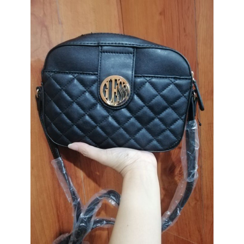 GUESS original negara tetangga tas selempang GUESS black