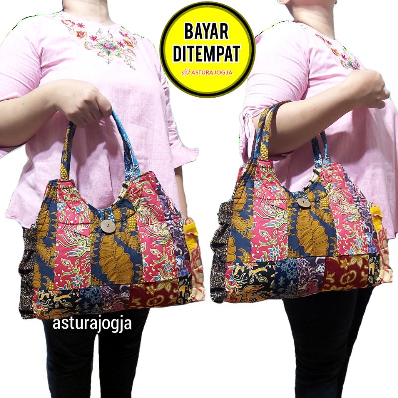 Hand Bag Batik Perca Tas Wanita Oleh Oleh Jogja Murah