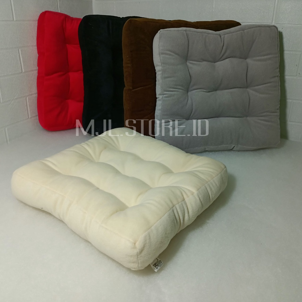 Bantal Lesehan Duduk Lantai Cafe Jumbo Empuk Premium Uk.50x50