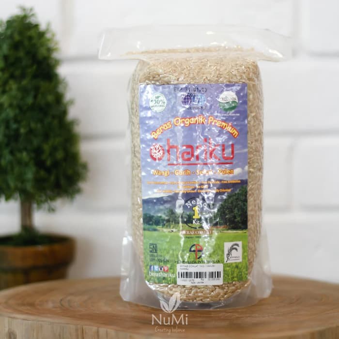 

1kg Organic Brown Rice| Beras Cokelat Beras Coklat Organik HARIKU