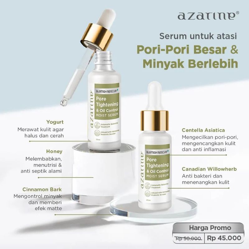 Azarine Pore Tightening &amp; Oil Control Moist Serum