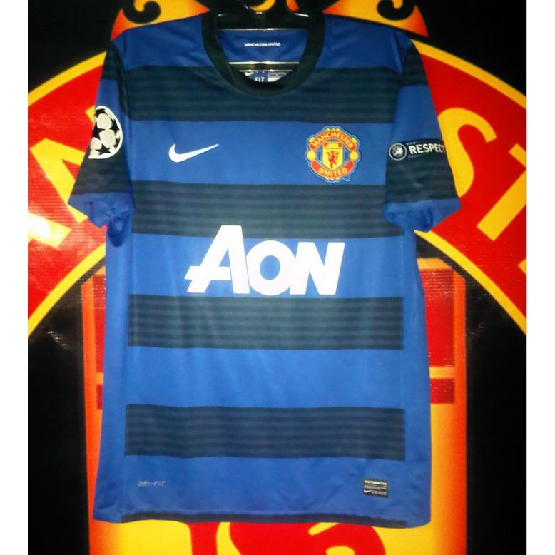 Jersey Manchester United Original Away 2011-2012 UCL