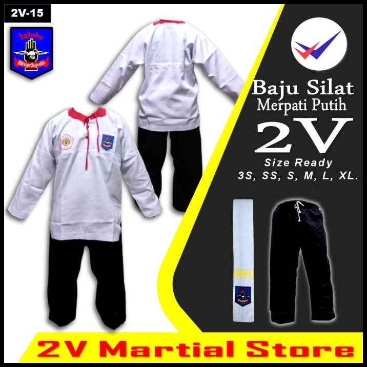 Seragam Silat Merpati Putih Baju Mp Dengan Bet Merpati Putih