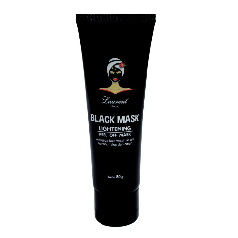 laurent black mask tube 100 g / masker laurent