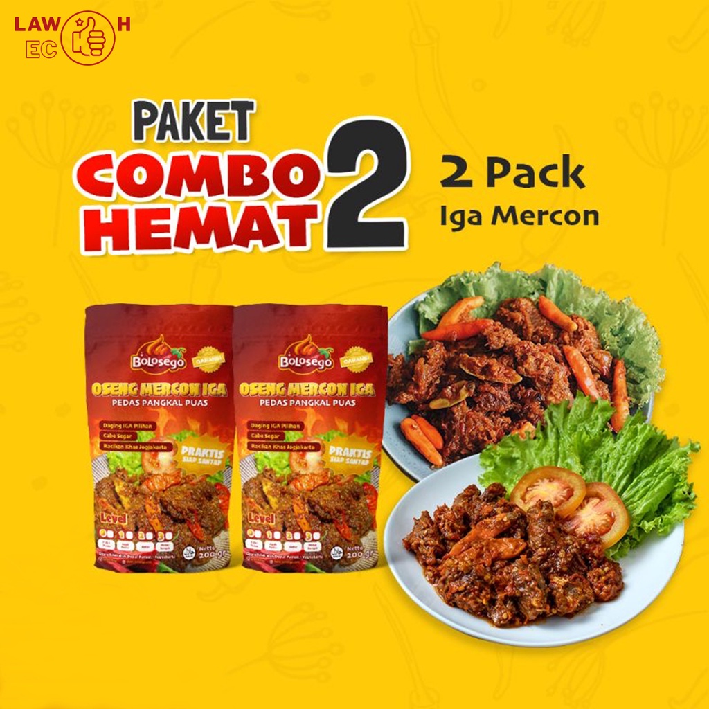 

SIAP KIRIM BOLOSEGO PAKET COMBO 2 - Oseng Mercon Iga GARANSI 100% dan Bisa COD