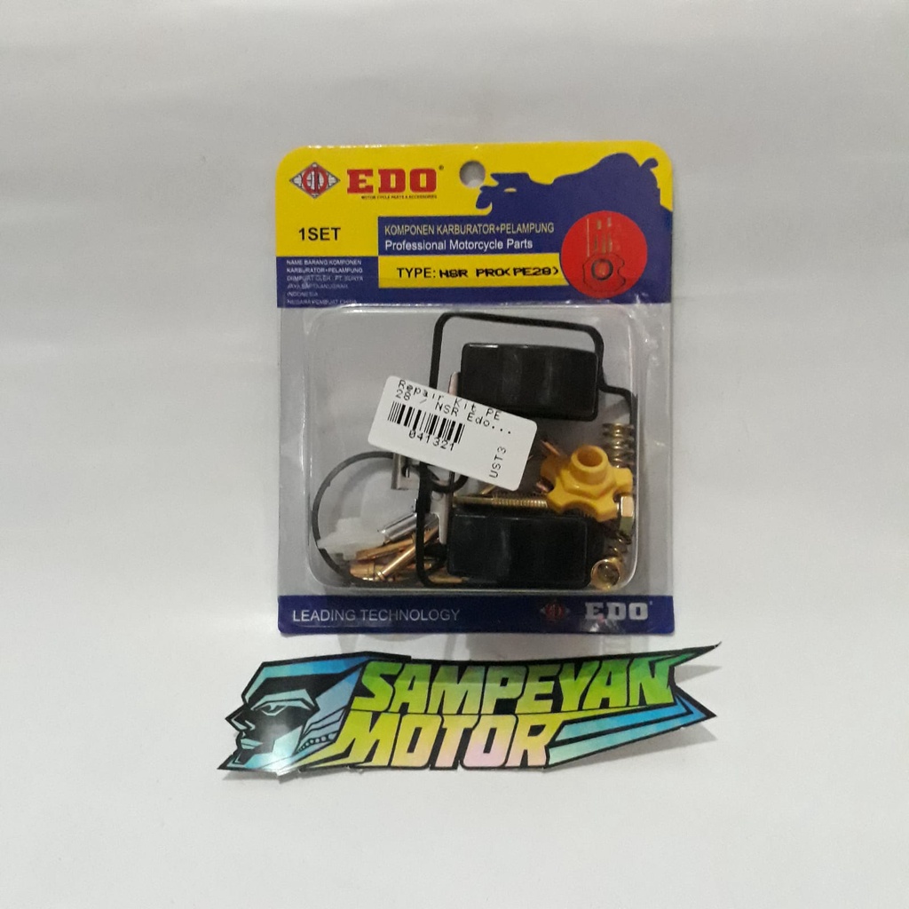 Repair Kit Repairkit Karbu Karburator NSR PE 28 Mio Ninja Plus Pelampung EDO