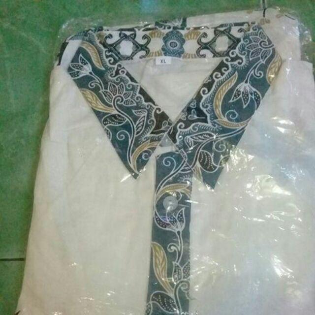 414 Hitam Couple Kemeja Batik,anak 2 - 4 Thn /5 - 12 Thn /dewasa M - Xl