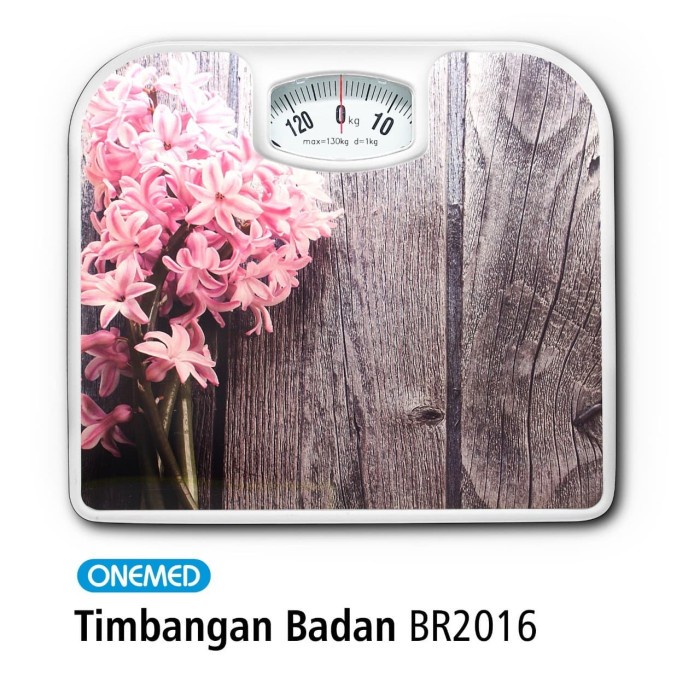 Timbangan Badan Gambar BR2016 OneMed OJ2