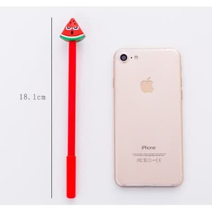 

PC Pulpen Pena Mini Fruits Bolpoin Ballpoint Karakter Unik Lucu
