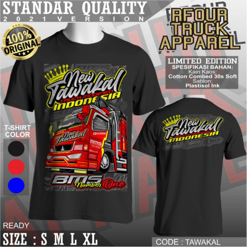 Kaos Truck New Tawakal Terbaru Kaos Truck Mania Kaos Truck Terbaru Kaos Truk Oleng