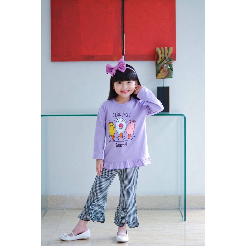 Setelan anak Longsleeve rample By Mashel