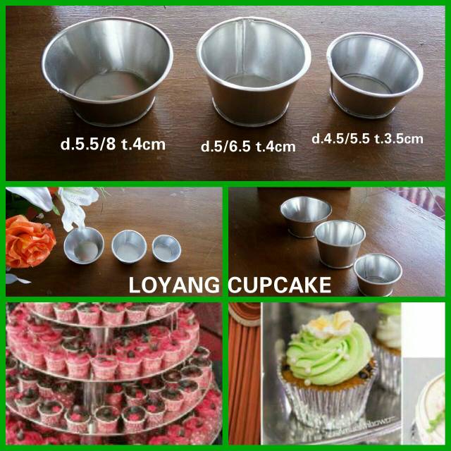 loyang cupcake muffin ato cake mini