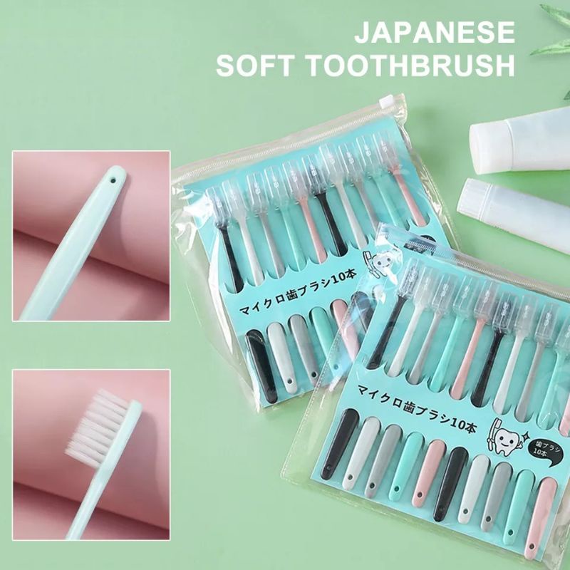 SIKAT GIGI ULTRA SOFT SERAT BULU HALUS SANGAT LEMBUT TOOTHBRUSH NANO JEPANG