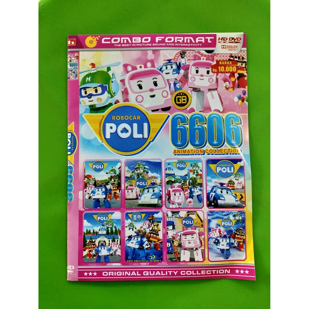 KASET PROMOO DVD film anak POLI bahasa indonesia