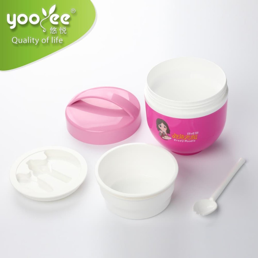 [TAHAN PANAS] Kotak makan yooyee Tempat Nasi Bekal Anak