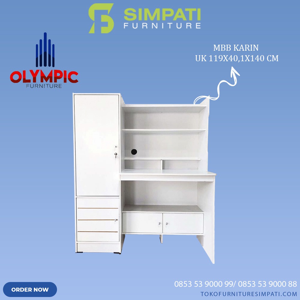 Meja Belajar Olympic MBB Karin