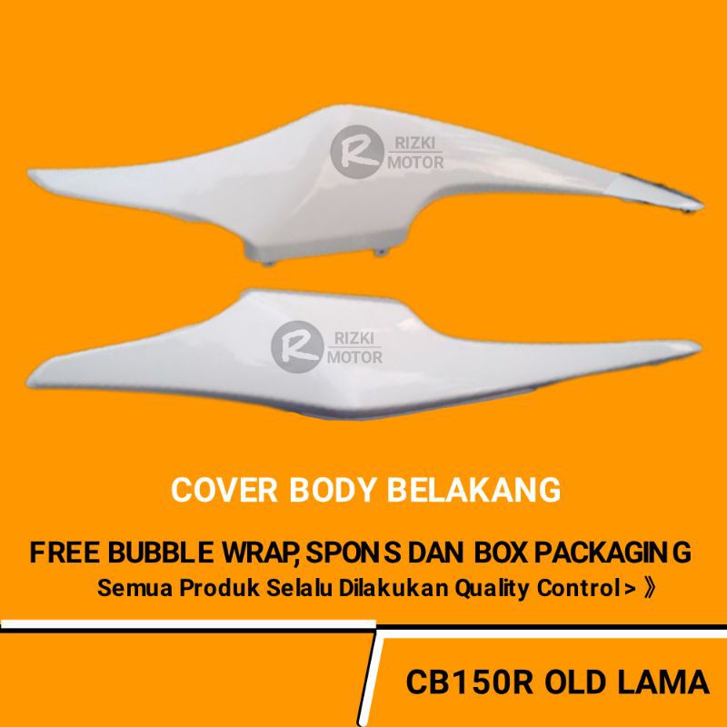 Cover Body Belakang CB150R Old Lama CB 150 R Old Lama Putih Merah Hitam Merk WIN