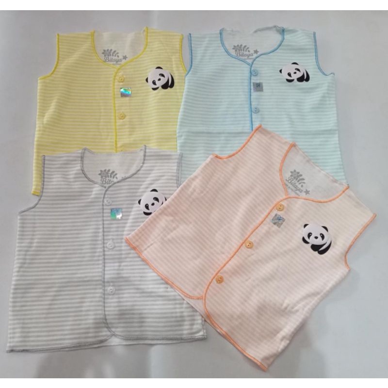 Set baju bayi panjang/pendek/singlet panda