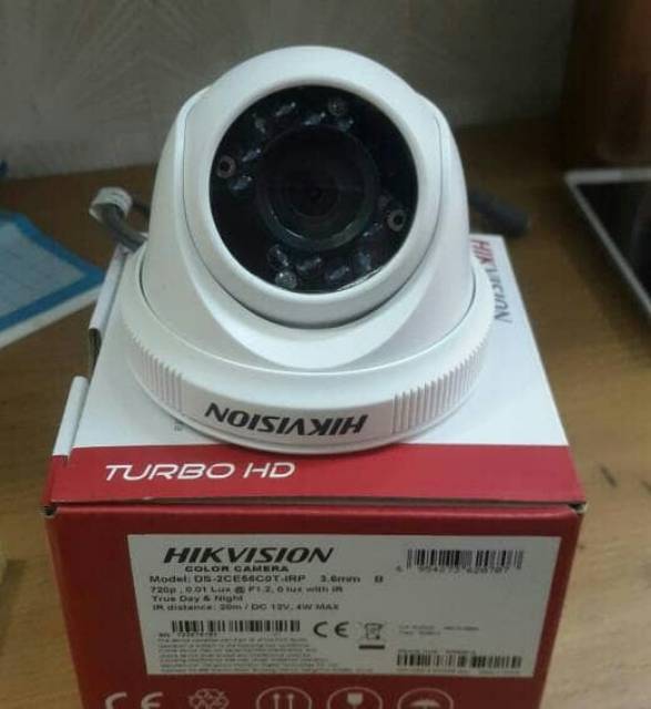 PAKET CCTV HIKVISION 4CHANNEL 1.3MP 720P KUALITAS BAGUS