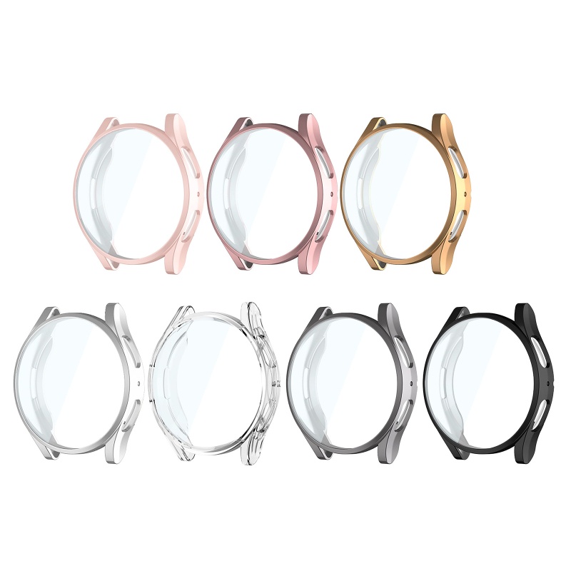 Btsg Pelindung Layar TPU Untuk Case Kompatibel Untuk Galaxywatch5 40mm/44mm Cover Penutup Pelindung Tahan Gores Bum