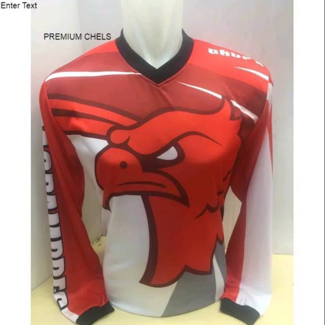 PREMIUM CHELS JERSEY SEPEDA GOWES DH MERAH PUTIH