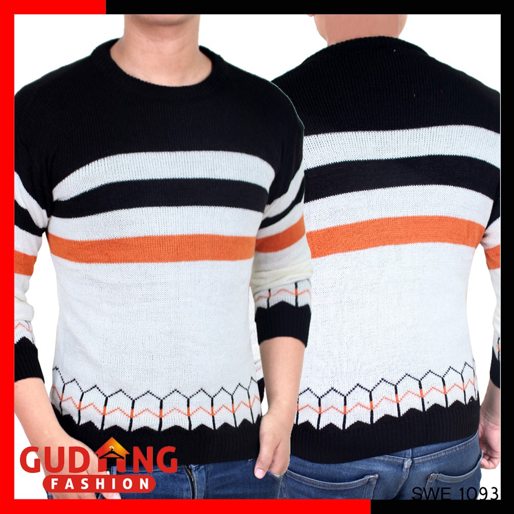 Sweater Rajut Casual Pria Model Terbaru - SWE 1093