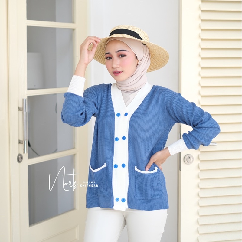 Momo Cardigan / Cardigan Korea / Knit Cardy By Narts_id