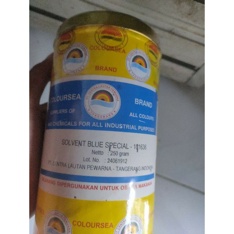 

pewarna minyak coloursea blue spesial 101636