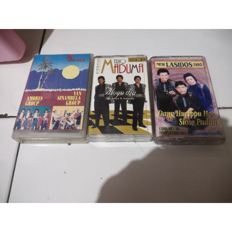 kaset pita trio maduma, amores group, new lasidos