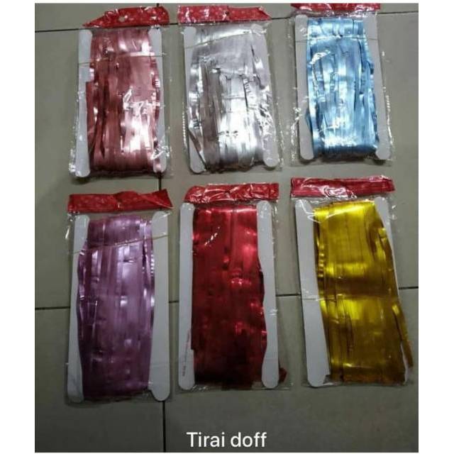 Foil Tirai Doff / Curtain foil