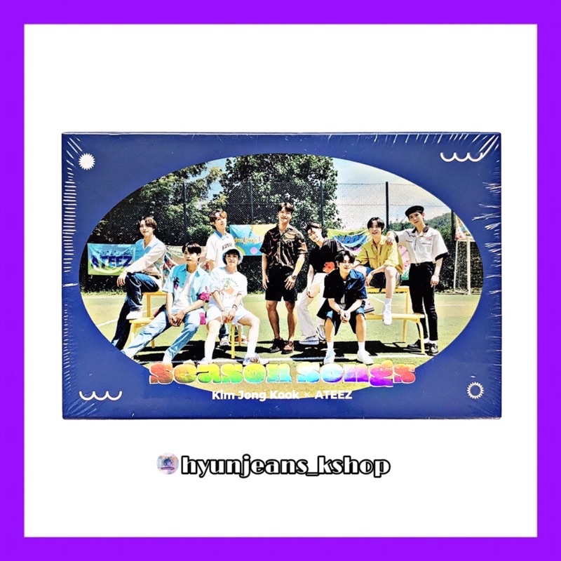 [READY STOCK] Kim Jong Kook / Jongkook x ATEEZ - SEASON SONGS
