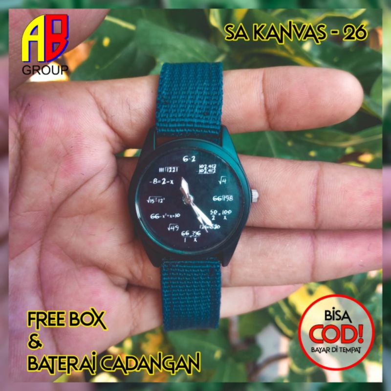 Jam Tangan Couple Bonus BOX, Bonus Batrai ON dan Cadangan