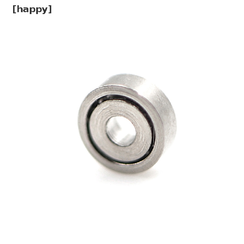 Ha 10pcs 681zz Bola Bearing Mini Bahan Metal Ukuran 1x3 X 1mm