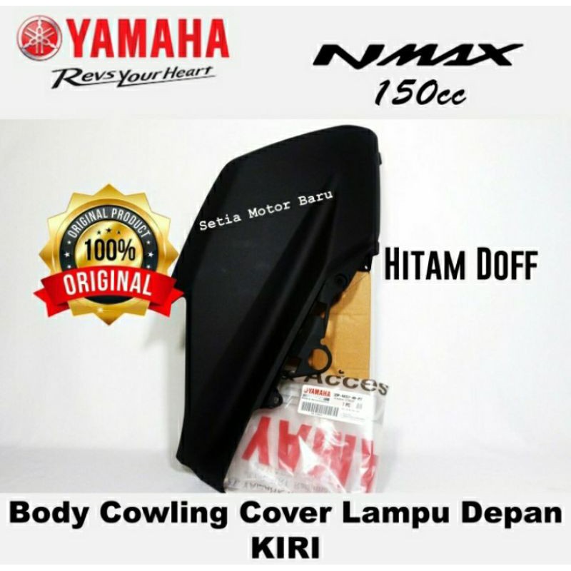 BODY COWLING NMAX KIRI / COVER LAMPU DEPAN KIRI YAMAHA N MAX , N-MAX ORIGINAL YGP
