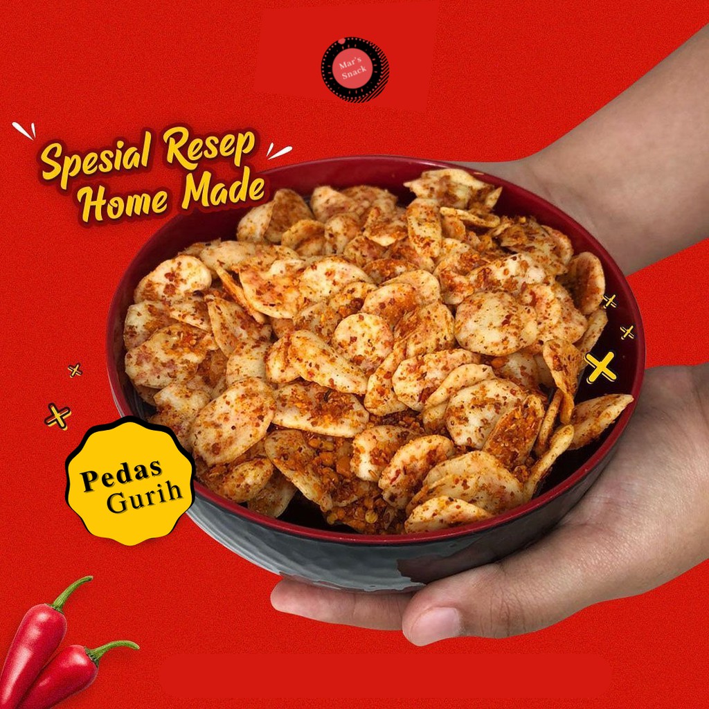 

KERUPUK SEBLAK KERING PEDAS