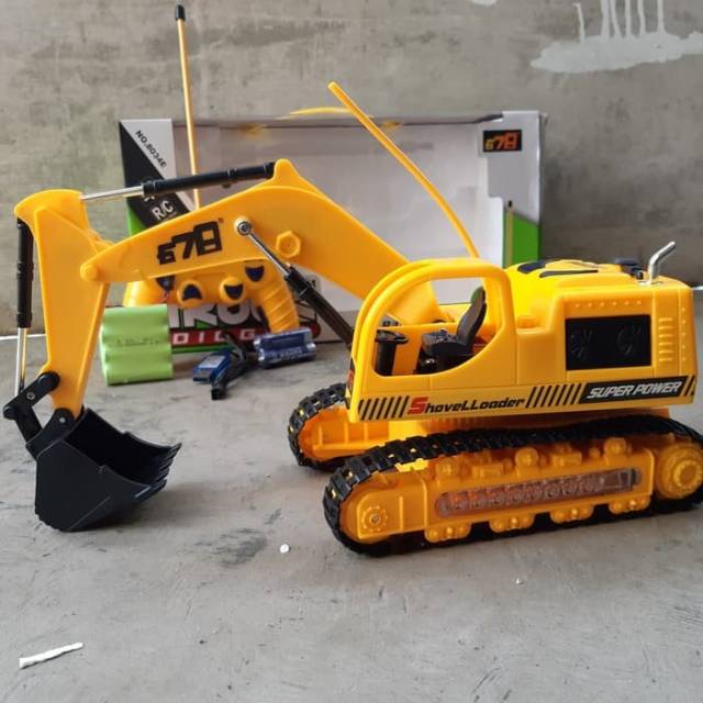 rc alat berat excavator - truck remote control - beko radio controle