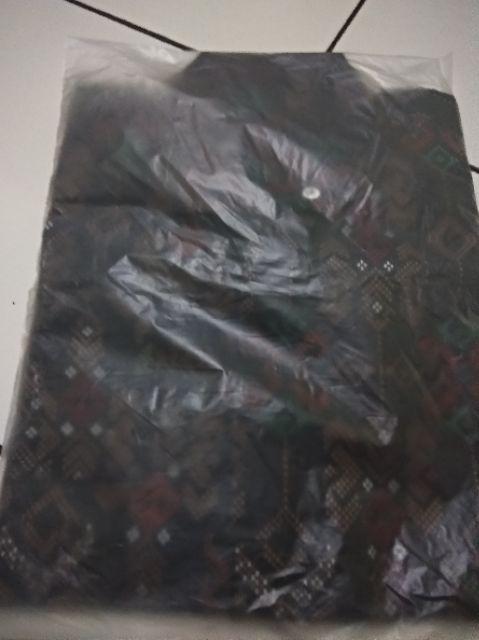 Zebestore Kemeja Batik Lengan Panjang Pria Songket Slimfit Bestseller